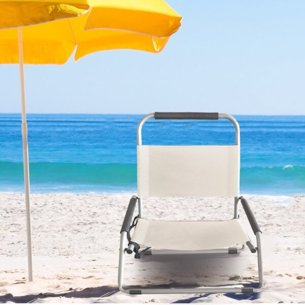 Havana outdoors folding beach chairs natural